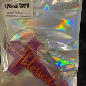 Purple 'Blessed' Air Freshener